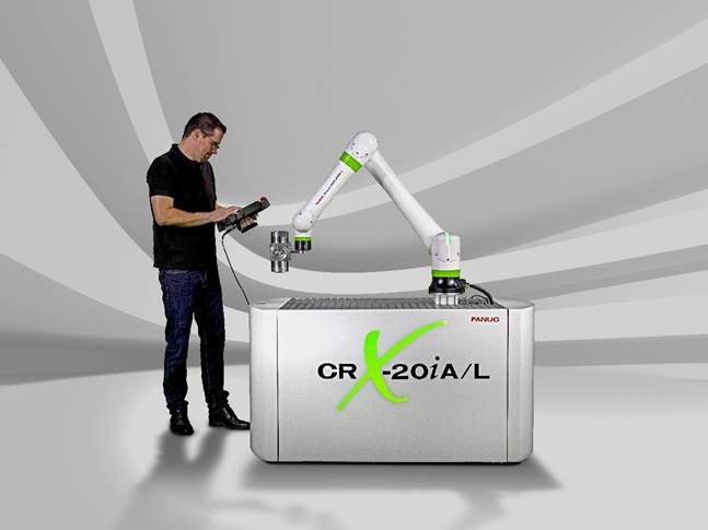 FANUC AMPLÍA LA GAMA ROBOTS COLABORATIVOS CRX